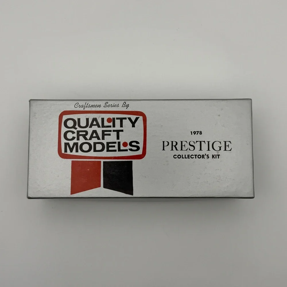 Quality Craft Models Nickel Plate Covered Hopper HO Scale 1978 Prestige Kit 340